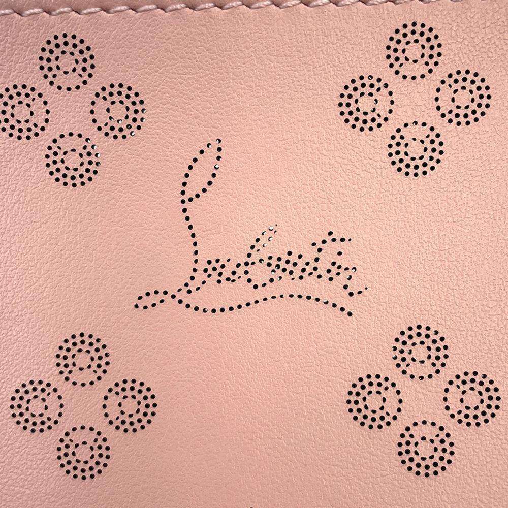 CHRISTIAN LOUBOUTIN Clutch Bag Rubira Zip-up Leather 3225038 2way Chain Shoulder - Picture 13 of 14